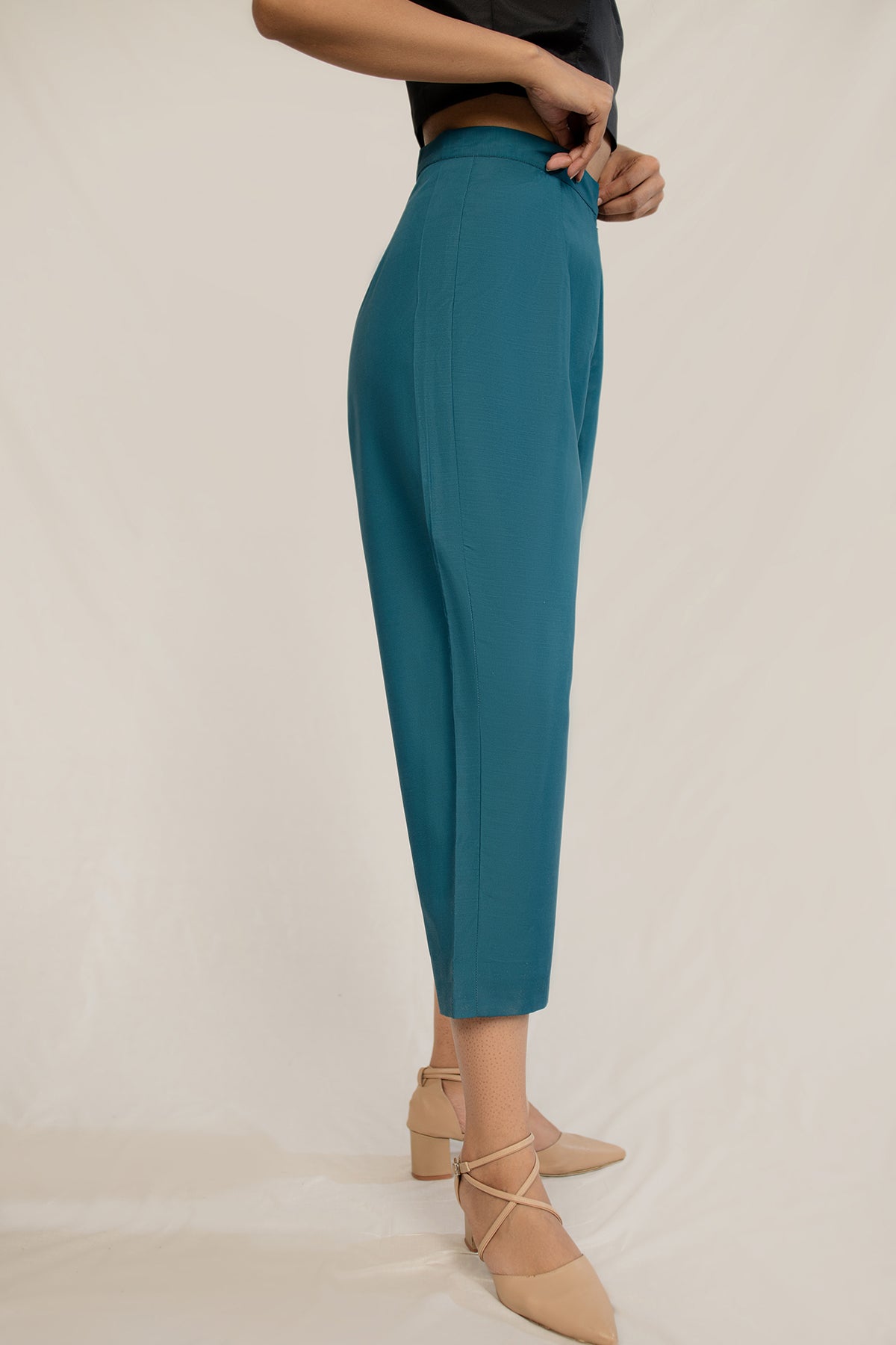 Cyan Trouser