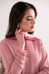 Rosaura soft pink silk lawn 3-piece suit by Jahaan, photo 4 of 7