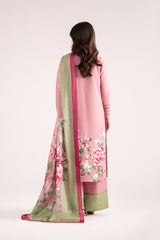 Rosaura soft pink silk lawn 3-piece suit by Jahaan, photo 2 of 7