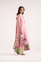Rosaura soft pink silk lawn 3-piece suit by Jahaan, photo 7 of 7