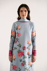 Etoilee sky blue silk lawn 3-piece suit by Jahaan, photo 3 of 6